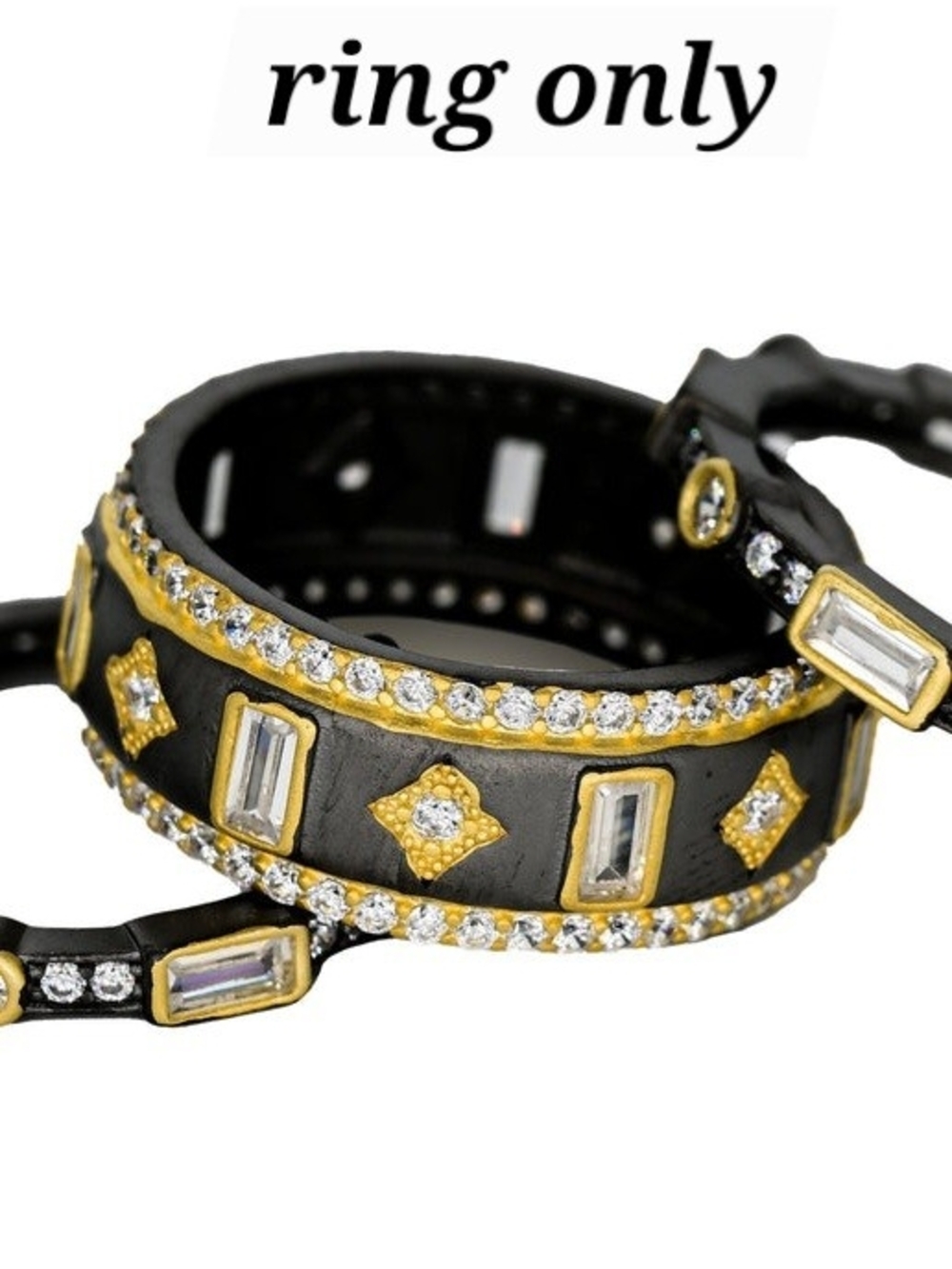 FREIDA ROTHMAN Celestial Midnight Window- Big Center Ring Only